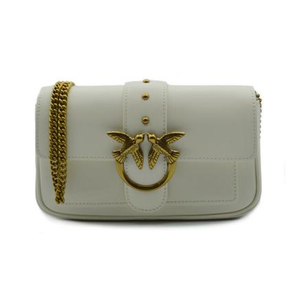 Pinko, Cross Body Bags Beżowy, Kobieta, Rozmiar: ONE Size