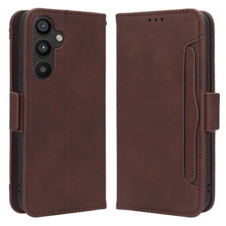 Moderni Nahkalaukku For Samsung Galaxy A34 5G - Ruskea