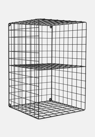 Åhléns Home Hylla KOSTER 35x54 cm, 2 fack Möbler Svart ONESIZE