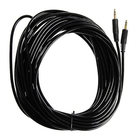 10m Meter 30ft Feet 3,5 mm Han till Han MM Audio Musik Stereo Kabel Tråd