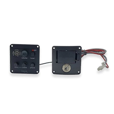 Akustisk Guitar Pickup ISYS+ EQ Preamp System til Akustisk Guitar Forstærker Justerbar Lyd Guita Som Vist
