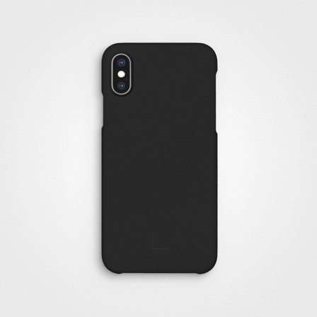 No Plastic Mobile Case Charcoal Black, Made From Plants | agood, iPhone X XS