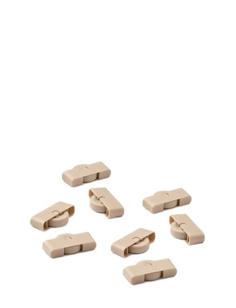 Liewood Weston Bed Roller Wheels 2-Pack - Beige - ONE SIZE