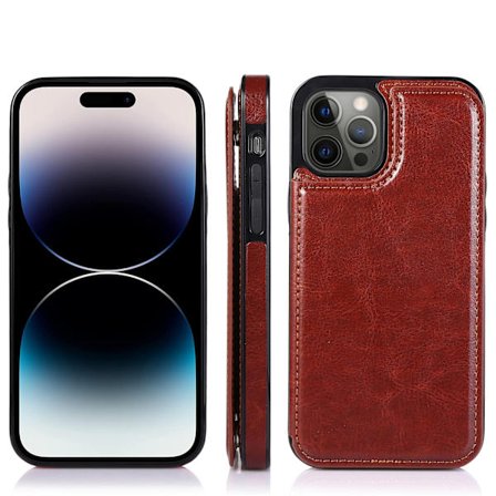 Praktiskt Skal med Kortfack - iPhone 14 Pro