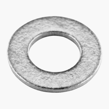 Biltema - Rund skive M10 x 20 mm varmforsinket 100 stk.