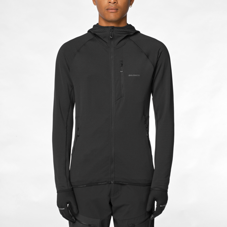 Salomon - Drugie warstwy (termiczne) Odzież Sntial Lightwarm Hd M - Deep Black