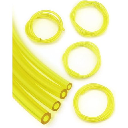 4 kappaletta universaalia polttoainelinjaa, 2 x 3,5 mm, 2,5 x 5 mm, 3 x 5 mm, 3 x 6 mm moottorisahoille, puhaltimille, painepesureille, 1 m