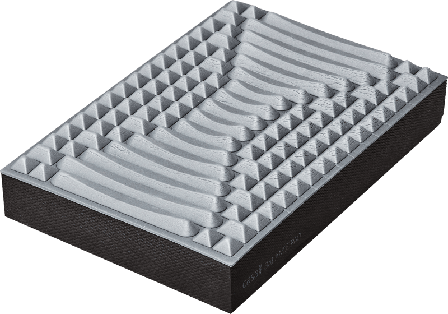 Casall Balance & Massage Pad Training equipment Black OneSize