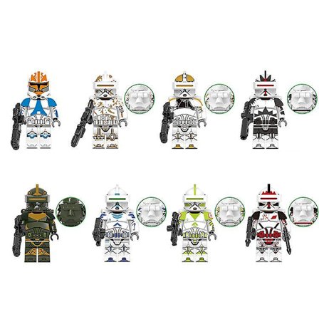 8cps Star Wars Minifigure Clone Assembled Building Block Toy Gift Birthday Gift