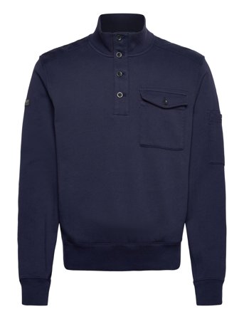 Polo Ralph Lauren Loopback Fleece Utility Sweatshirt - Navy - XXL