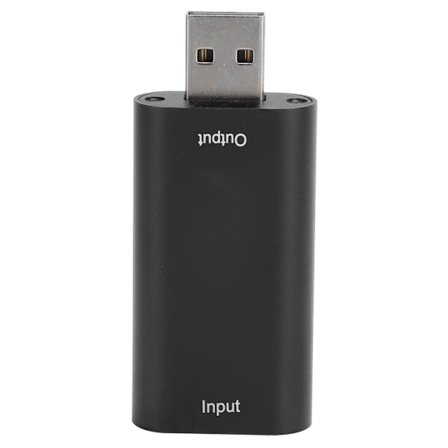 4K HDMI Videoupptagningskort HDMI till USB2.0 Capture Converter för DVD/Kamerainspelning