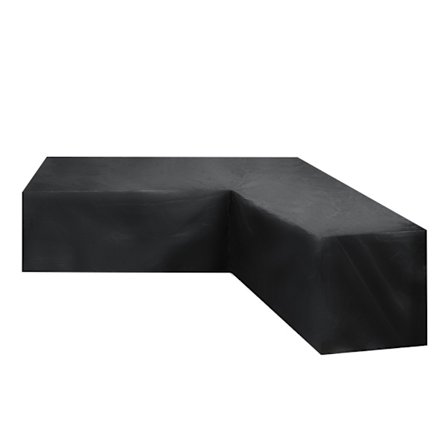 Ute Hage L-formet Hjørnesofa Beskyttelsestrekk Utemøbler Vanntett-FA7-