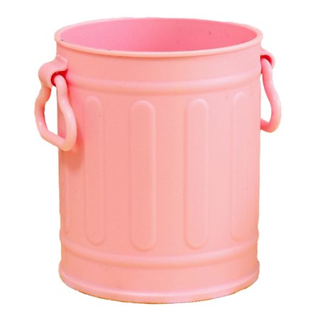 Rosa Pennhållare i Plast Stor Kapacitet Förvaring för Hem Skola Kontor