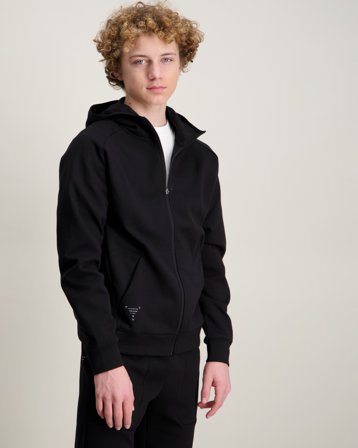 Champion Full Zip Hoodie Sweatshirt Svart Huvtröjor/Hoodies Kille - Kids Brand Store