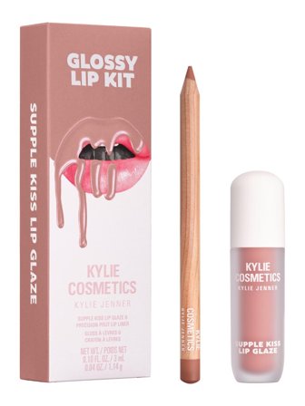 Kylie Cosmetics Lipstick Set Set cont: Matte Liquid Lipstick 3 ml + Lip Liner 1,1 g N° 717 Coconut 2.0