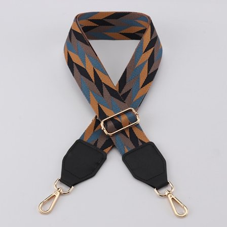 Axelband Axelband för väskor mönstrad Body Bag Strap