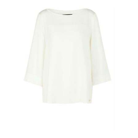 Marc Cain blouseshirt contrast Hvid, Dame