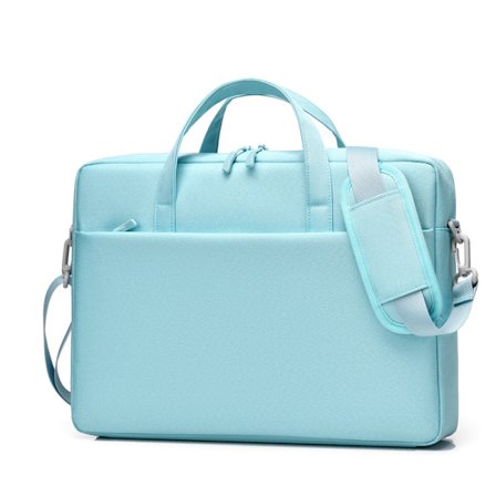 Ny damväska för bärbar dator och surfplatta med en axel, 14 "15" luftkudde med fashionabel datorväska