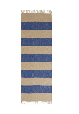 Åhléns Home Matta SAM 70x200 cm Mattor Blå ONESIZE