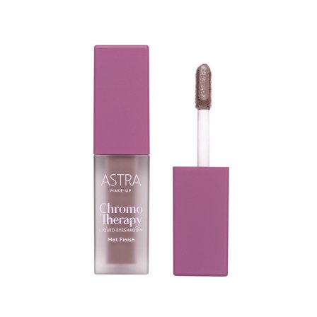 ASTRA MAKEUP CHROMO THERAPY LIQUID EYESHADOW Mat finish 0002 - VELVET ENTROPY 3ml - Ombretto crema