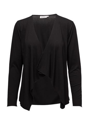 Itally Strikket Trøje Cardigan Sort Masai