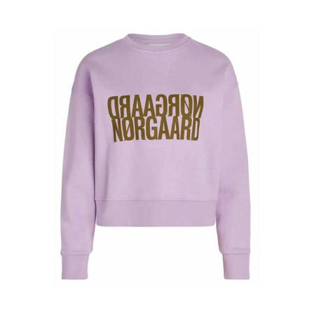 Mads Nørgaard Tilvina Sweatshirt Lilla, Dame Sweatshirts