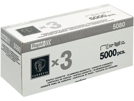 RAPID Häftklammer 5080 15000/fp - Lyreco - Kontorsmaterial - Till skrivbordet - Häftklammer och tillbehör