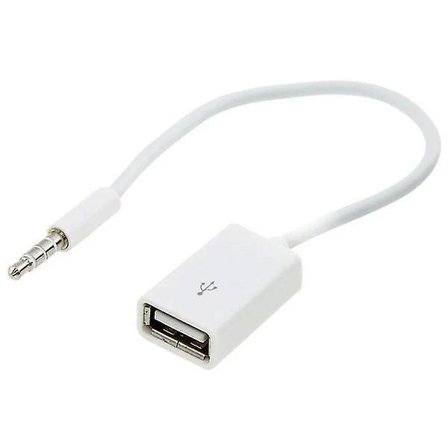 3,5 mm Aux hane till USB hona adapterkabel