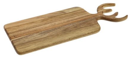 HOLM Skjærefjøl Akasietre 44x18cm gevir