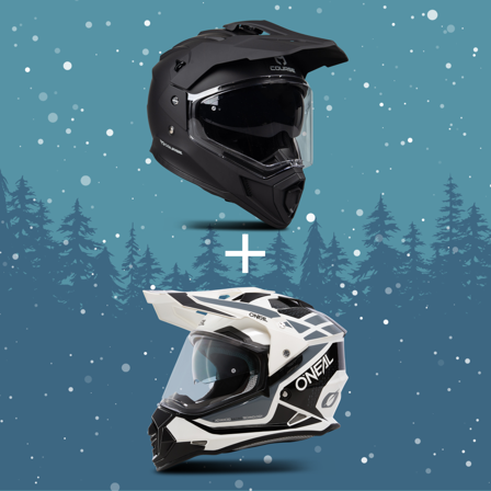 Casque Adventure Course Drift + Casque Adventure O'Neal Sierra R