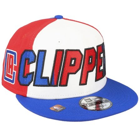 New Era - NBA Blanc snapback Casquette - Los Angeles Clippers 9FIFTY NBA 23 Back Half White/Red/Blue Snapback @ Hatstore