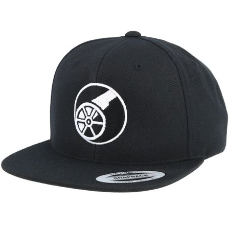 Forza - Svart snapback Keps - Cannon Black Snapback @ Hatstore