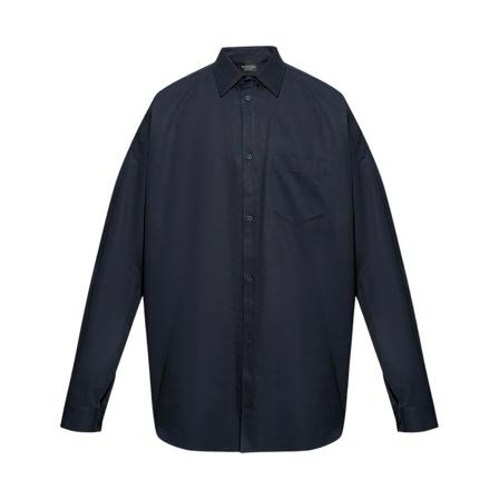Balenciaga, Casual Shirts Blauw, Heren, Maat:L