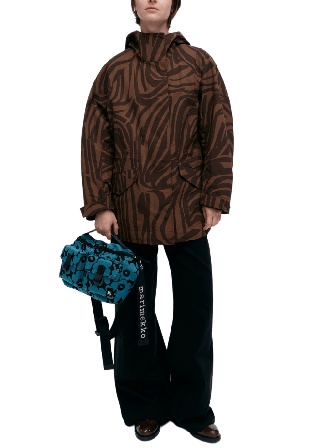 Marimekko Musteet Jokuraita Klänningar Dam Brun XL