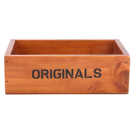 Trä Planteringskärl för Suckulenter Kaktus Bonsai Mikro Landskap Kruka Dekor