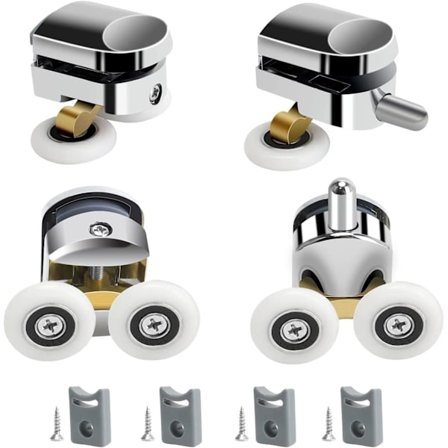 Dusjdør-ruller 23 mm diameter hemmersettment glidende show[YJD]