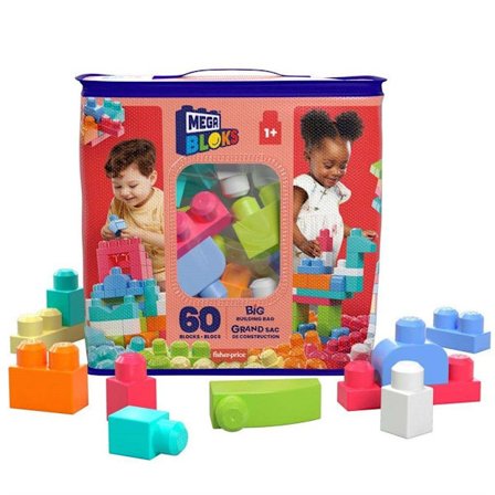 MEGA Bloks First Builders Big Building Bag Rosa