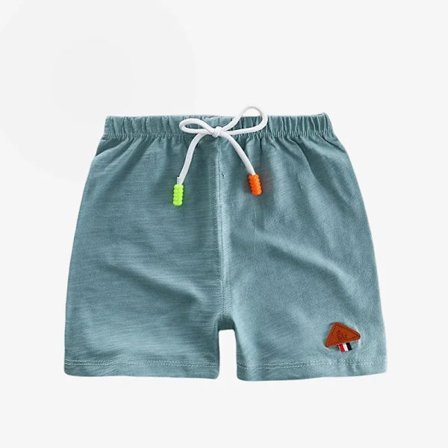 Lasten shortsit pojille tytöille lasten vaatteet puuvilla yksivärinen hengittävä kesä vauvan lyhyet housut rennot urheilu ranta shortsit joustavat