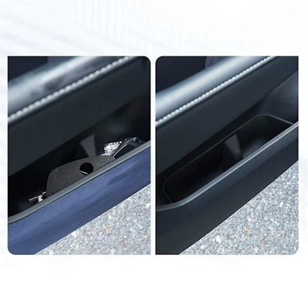 Døroppbevaringsboks Innvendig oppbevaringsbokstilbehør for Zeekr 001 2021 2022 2023(bak)