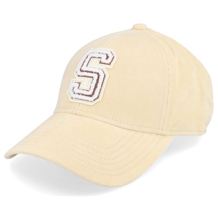 Stetson - Baseball Cap Sustainable Corduroy Adjustable Adjustable Beige Cap - @ Hatstore