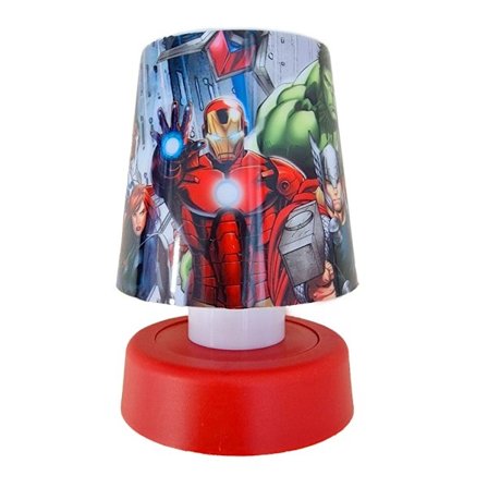 Avengers Team Mini Bordslampa 11 cm - Perfekt för Superhjälteälskare