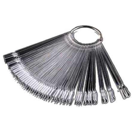 Nail Art Display - 50 mallia / kärkiä renkaassa