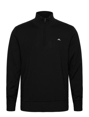 Jeffrey Windbreaker Sweater Sport Men Sport Clothing Sport Sweatshirts & Hoodies Sport Knitwear Black J. Lindeberg