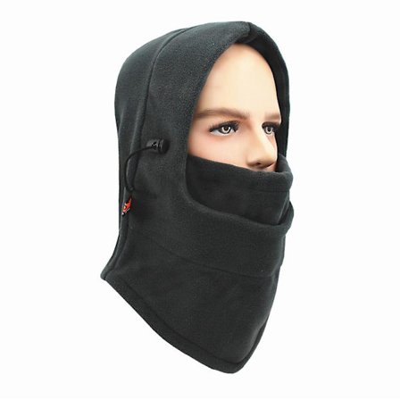 Varm vinterlue Balaclava Unisex Lue Utendørs Sykkel Motorsykkel Lue Vindtett Lue