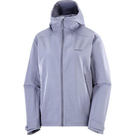 Salomon - veste pour femme Outpeak Softshell W - Blue Granite - L