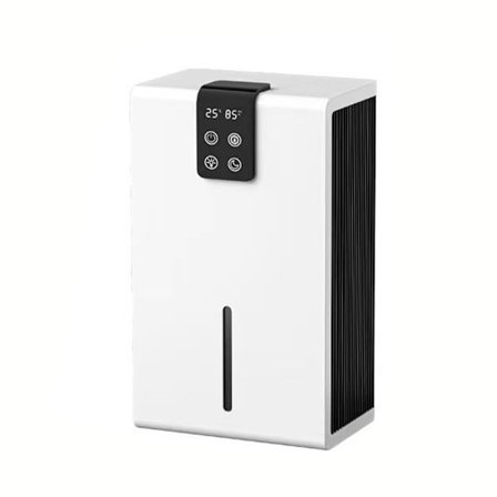 Luftaffugter, 3-i-1 & 90W Intelligent Elektrisk Luftaffugter, Bærbar Multifunktionel med LCD-display, 2.8L, Støjsvag Tørring, Med Sleep Mode Funktion