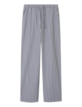 Nlfrilucca Poplin Pant Bottoms Trousers Blue LMTD