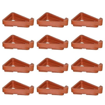 12 kpl/setti Ruukun korotustyyny Kestävä vettä säästävä korroosionkestävä puutarhanhoito hartsi ruukun jalat kolmio kukkaruukku kukkaruukulle