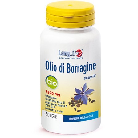 Longlife Olio Borragine Bio 50 Perle
