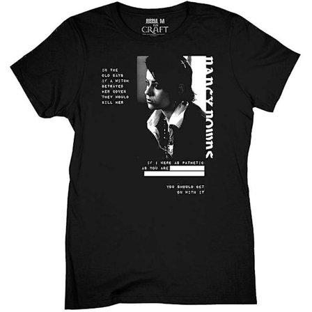 The Craft Womens Nancy Downs med citat Lättvikts T-shirt 100 % bomull